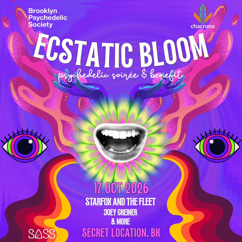 ECSTATIC BLOOM: A Psychedelic Soirée & Benefit