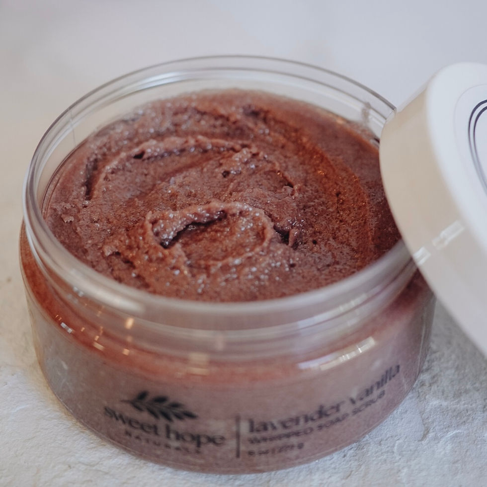 Thumbnail: Lavender Vanilla Whipped Soap Scrub