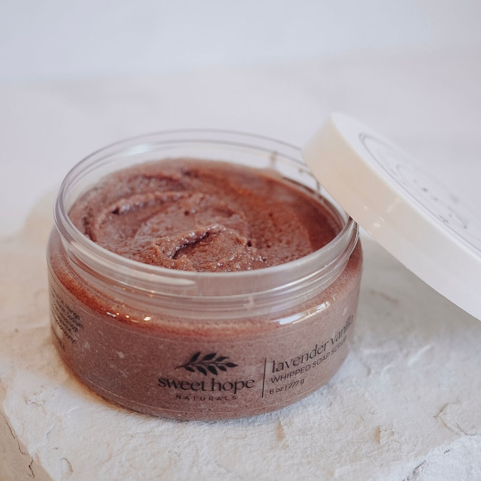 Thumbnail: Lavender Vanilla Whipped Soap Scrub
