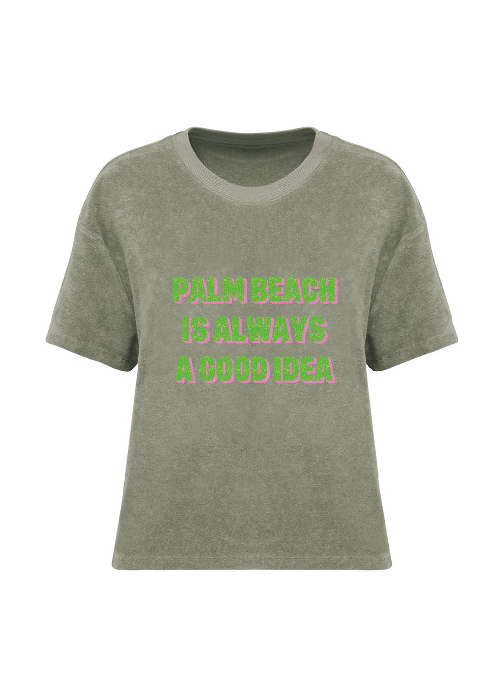 Thumbnail: T-Shirt éponge Palm Beach