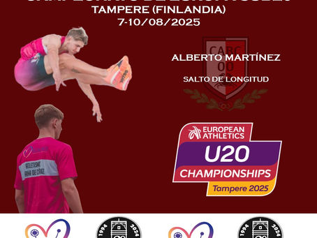 Alberto Martínez convocado por la selección española sub 20