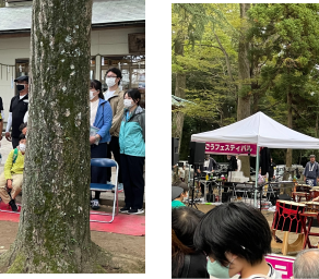 上郷地域の景観缶バッジイベント