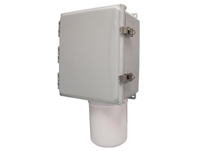 14" x 12" x 6" Enclosure with Solid Door, Latch Locks, Integrated Omni Antenna,