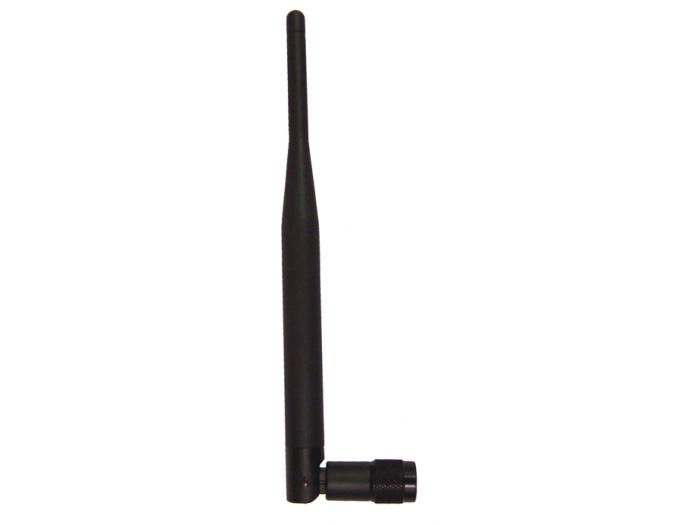 2.4 GHz 5 dBi Wi-Fi Rubber Duck Antenna with 1 RPTNC Male Connector