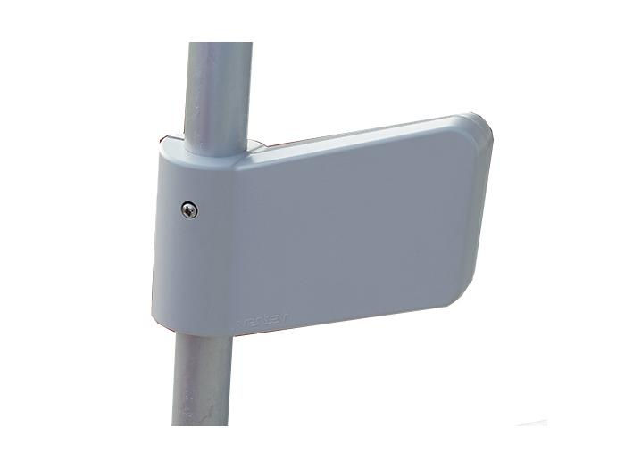 2.4/5 GHz 6 dBi Wi-Fi Right Facing Handrail Antenna with 4 RPSMA Male Connectors
