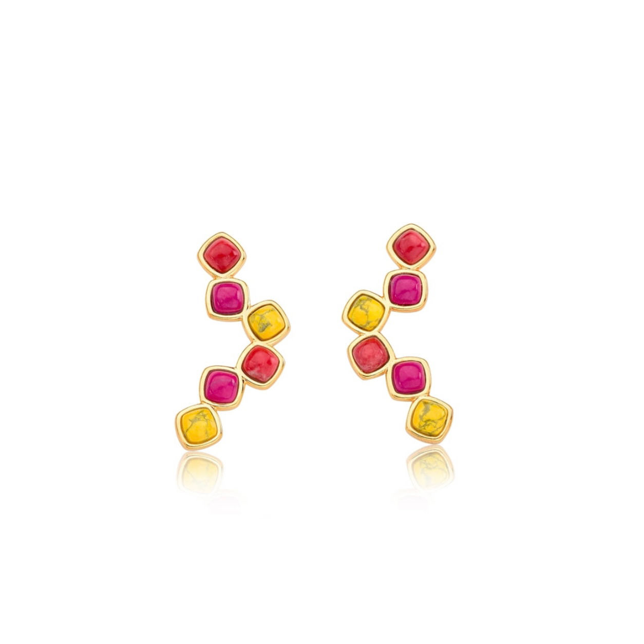 Aretes Mati Feldespato