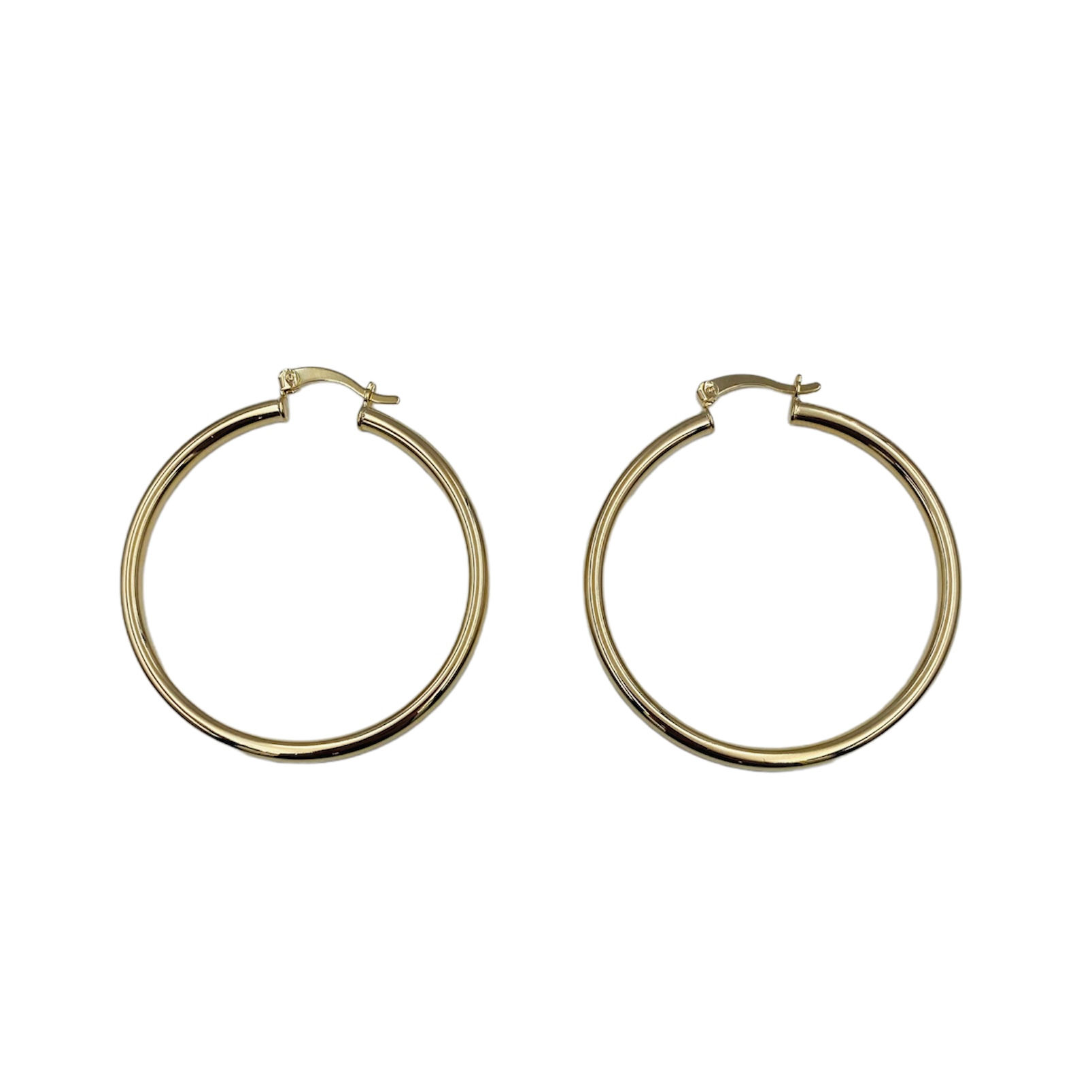 Arracadas Diva Doradas - Baño de oro 18k