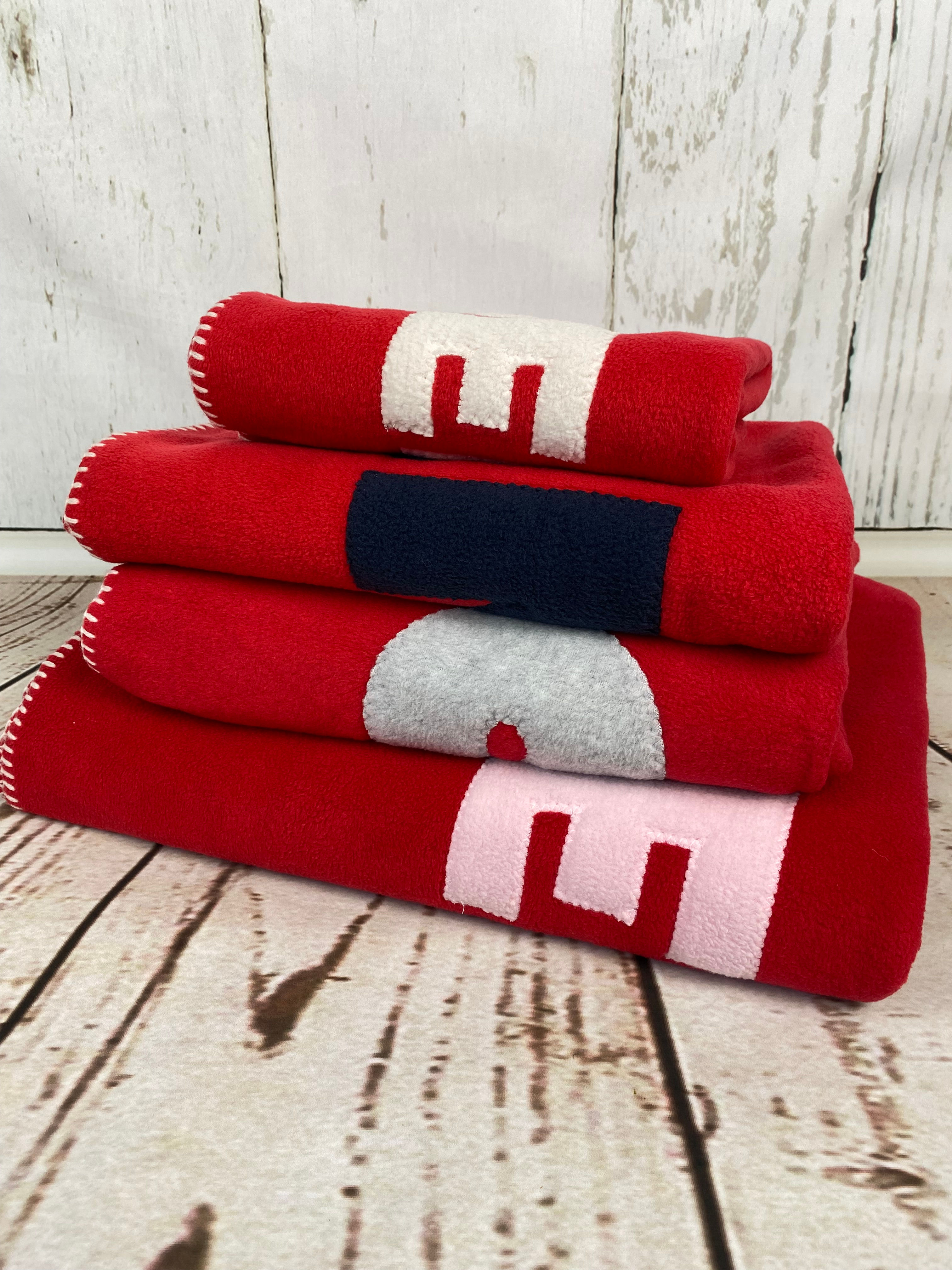 Red Fleece Blankets