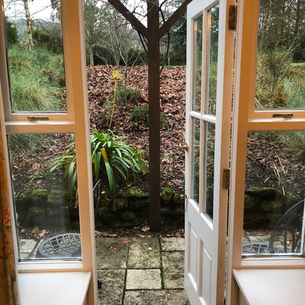 Leave the door ajar a little...