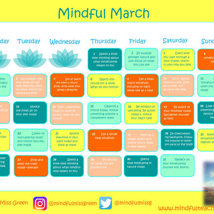 Mindful March
