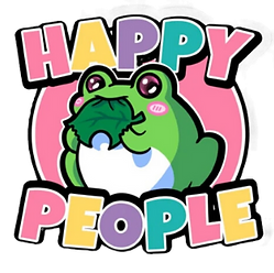 Logo for the Twitch stream team Team Happy People
