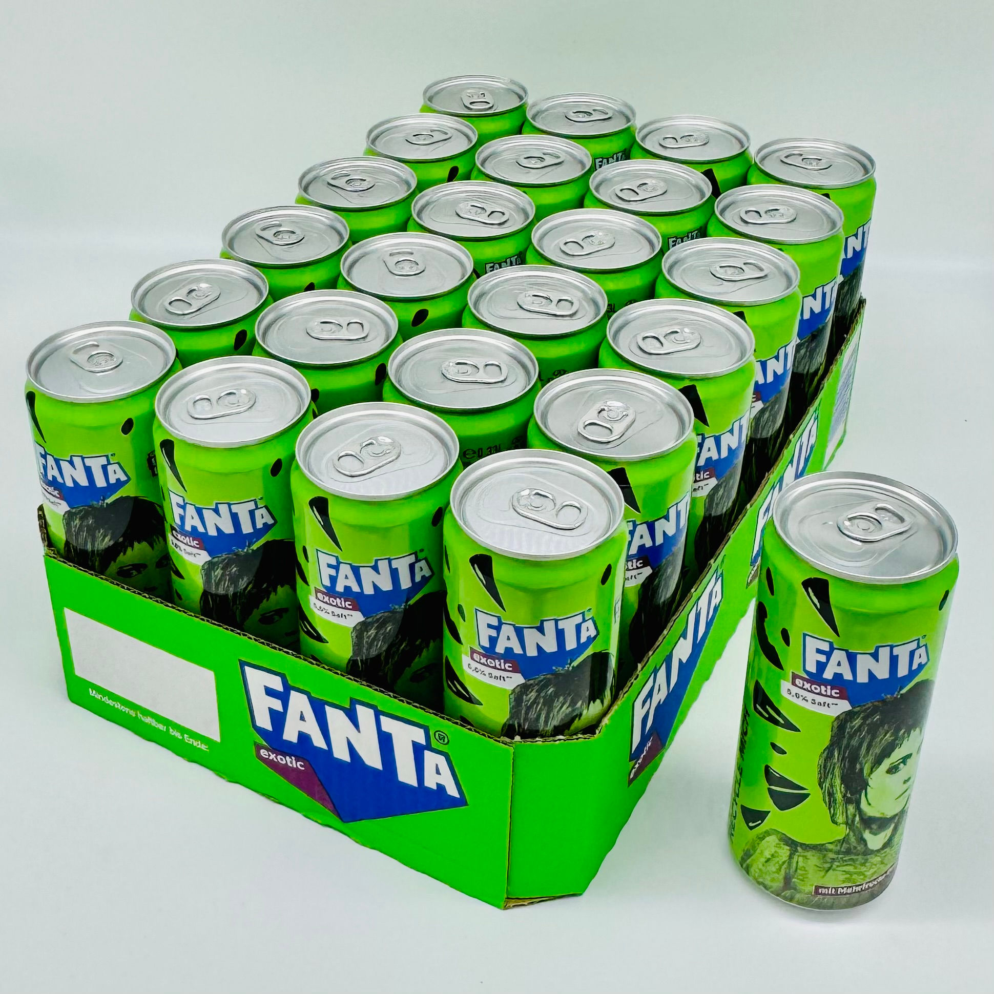 Fanta Exotic (24 x 0,33l) – Der ultimative tropische Fruchtmix