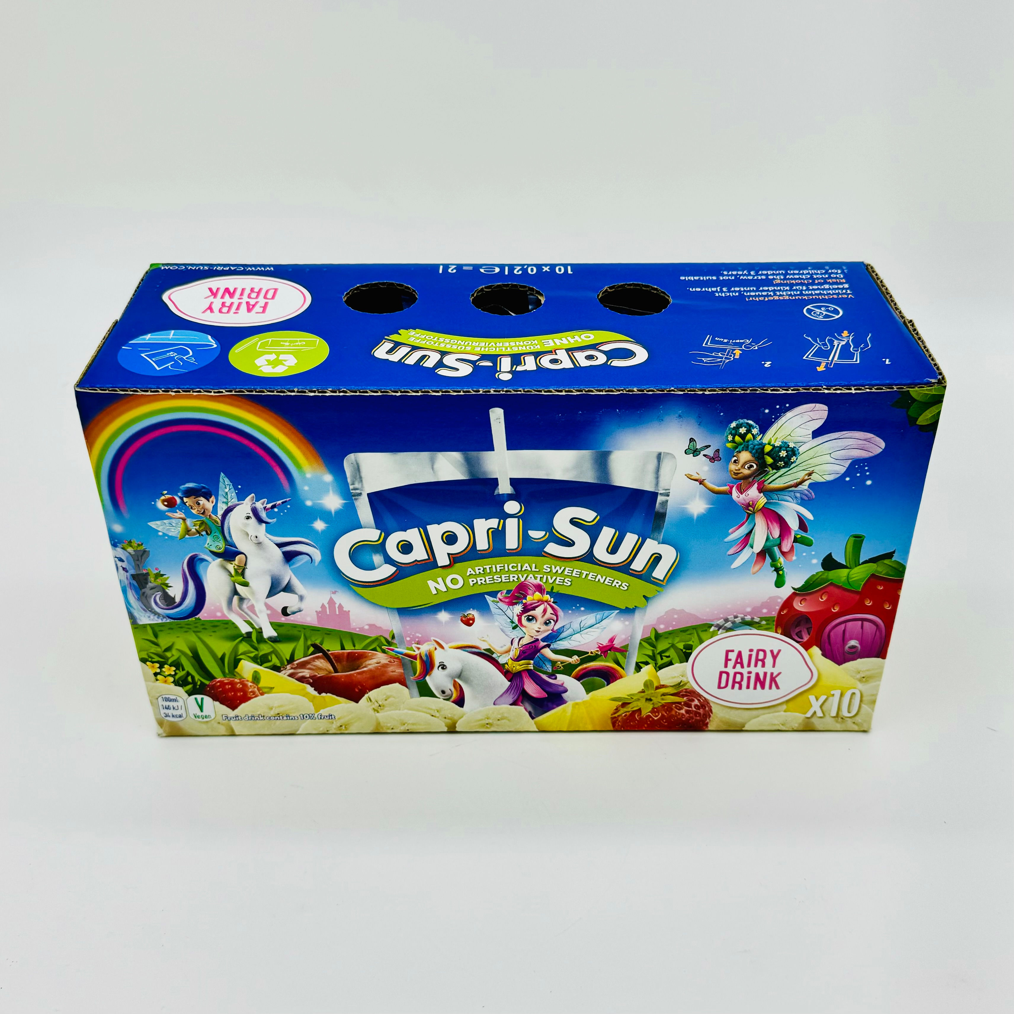 4x Capri-Sun Fairy Drink – 10 × 200 ml