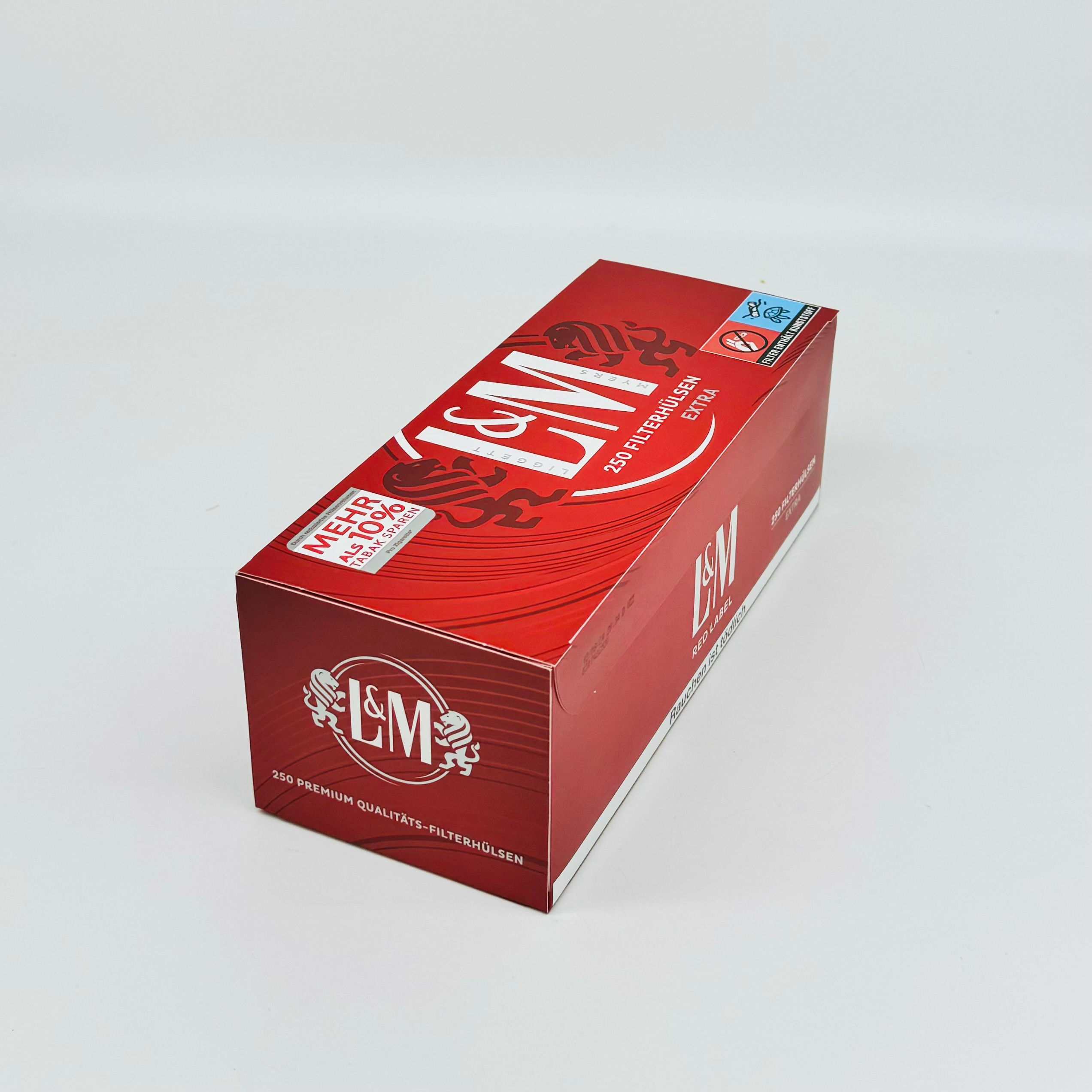 L&M Red Filterhülsen – Extra | 250 Stück x 40