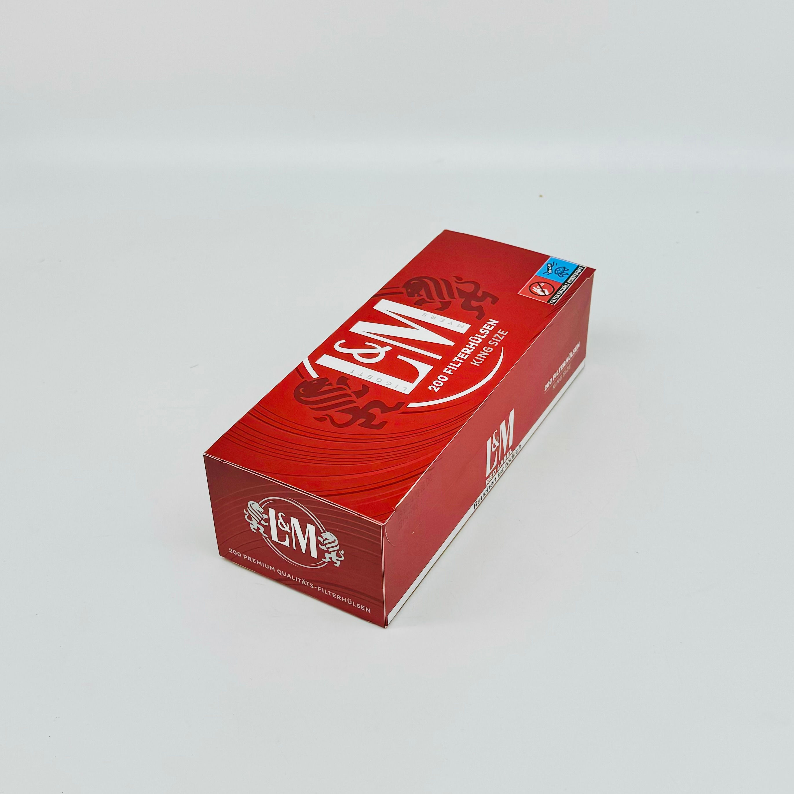 L&M Red Filterhülsen – King Size | 200 Stück x 50