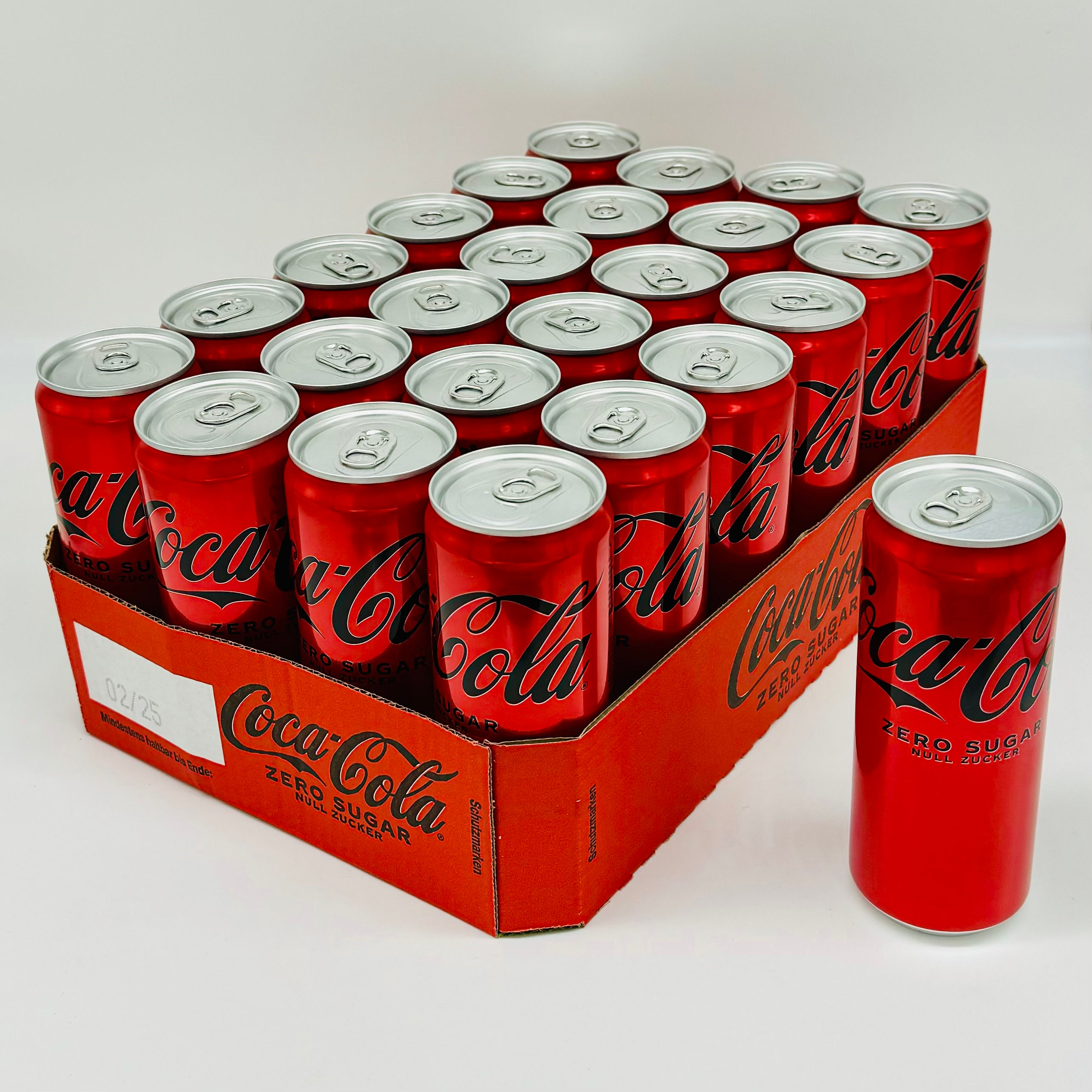 Coca-Cola Zero Sugar (24 x 0,33l) – Echter Geschmack, Null Zucker
