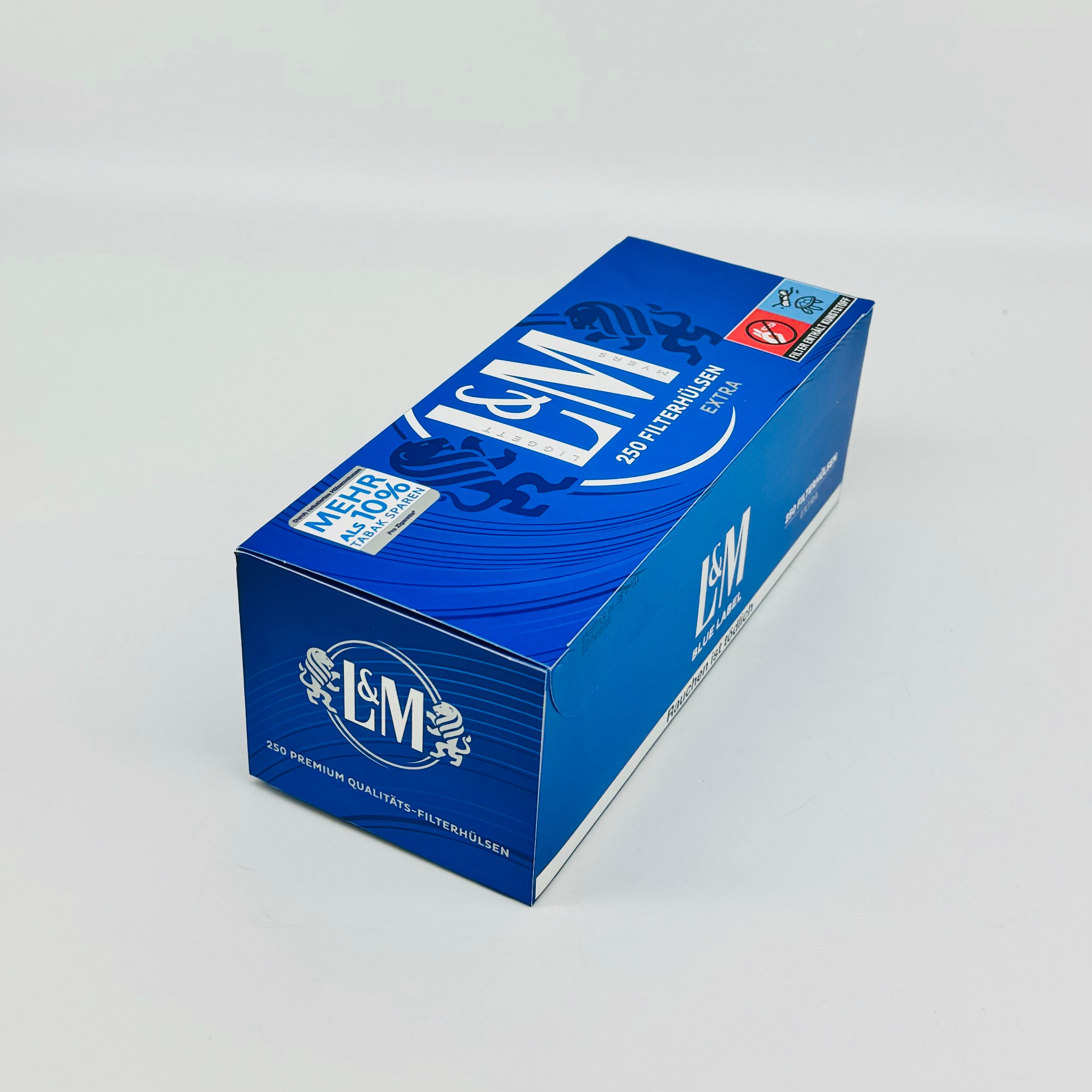 L&M Filterhülsen Extra – 250 Stück x 40