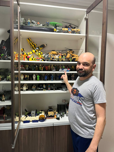 Hoje nosso papo Joe é com o amigo Juliano, colecionador de Santiago no Rio Grande do Sul.