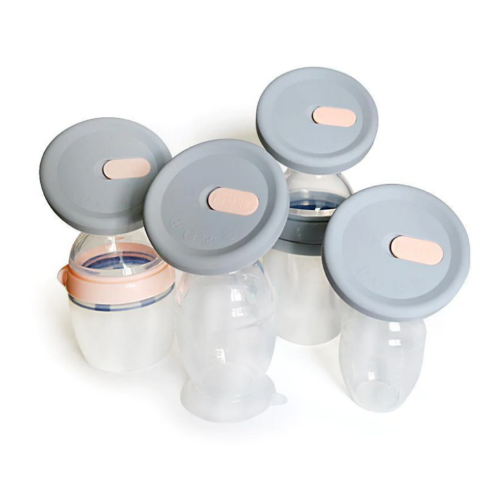 Thumbnail: Haakaa Silicone Breast Pump Cap in use 3
