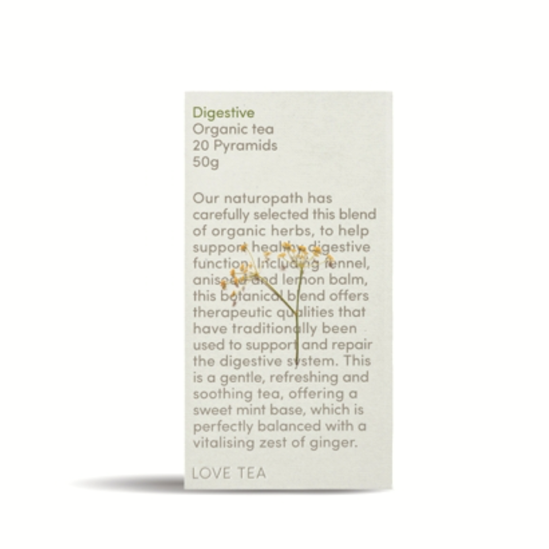 Love Tea Digestive 20 Pyramid Tea Bags
