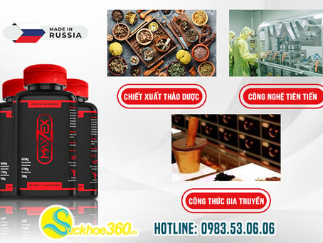Nâng tầm phong độ với lộc nhung hươu thành phần chủ chốt của Maxzex