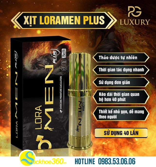 Lora Men tác dụng