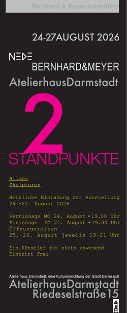 Atelierhaus Darmstadt   2 Standpunkte