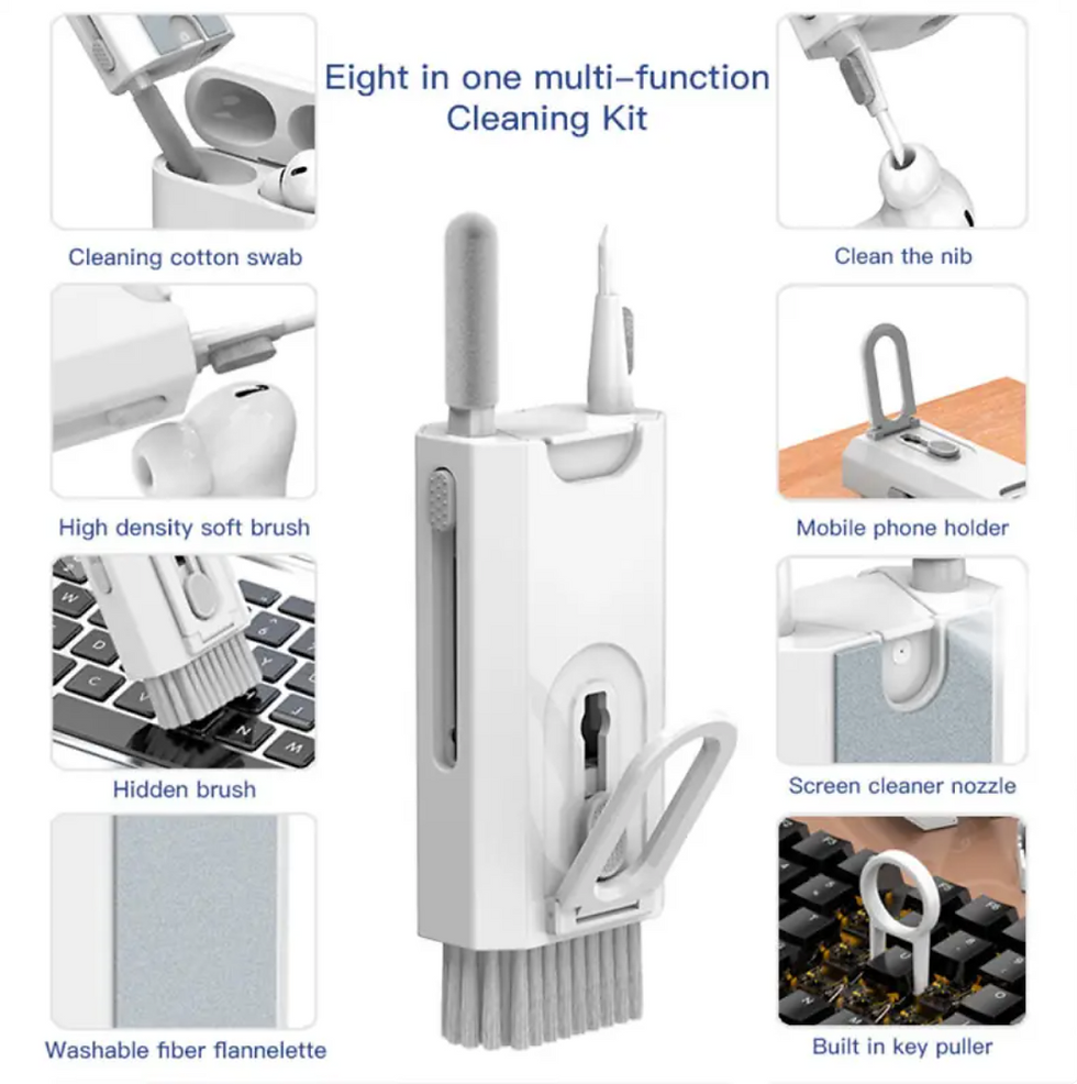 Miniatura: 8-in-1 Multi-Surface Electronics Cleaning Kit