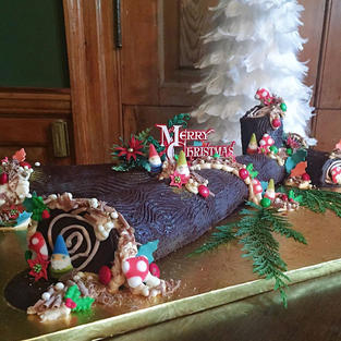 Yule Log Display