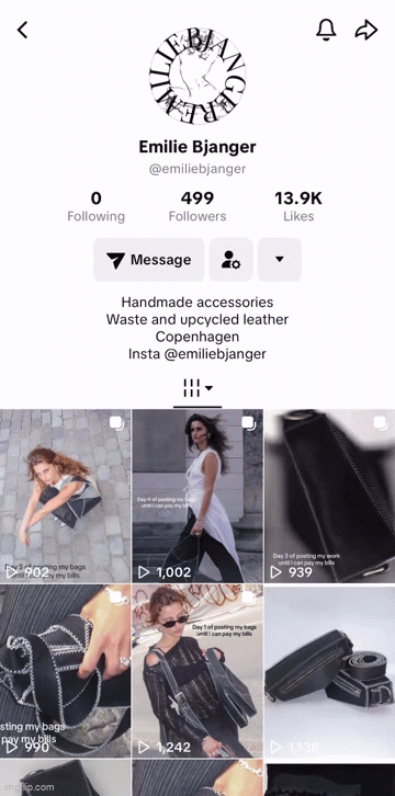 emilie bjanger tiktok