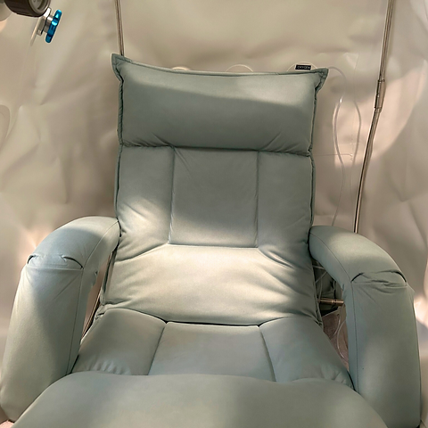 Inside the Hyperbaric Oxygen Chamber