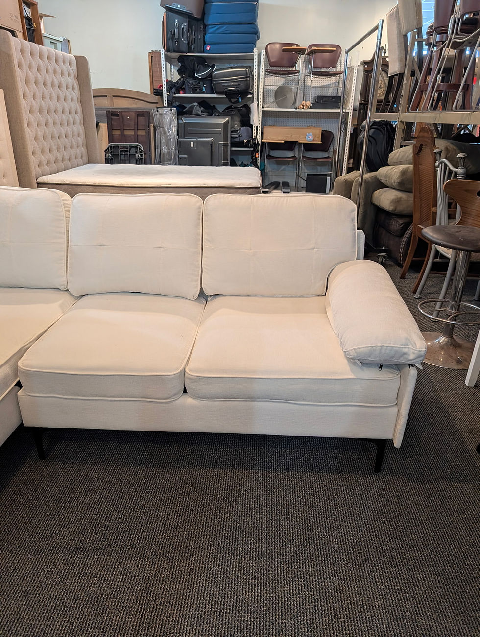 Thumbnail: Joseph Alexander Upholstered Sectional 82.7" Wide Sectional Sofa With Chaise 