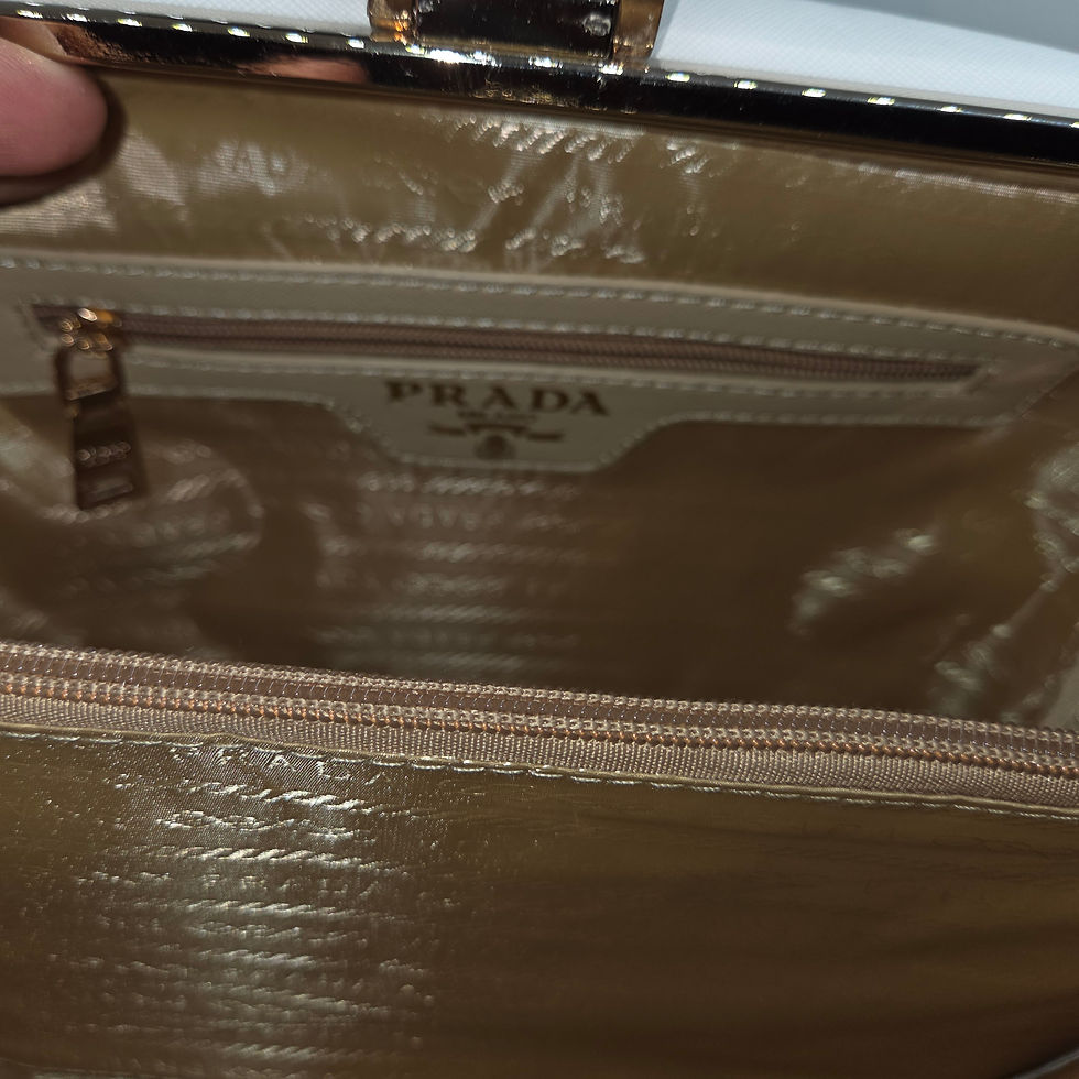 Thumbnail: Prada Saffiano Lux Pyramid Bag