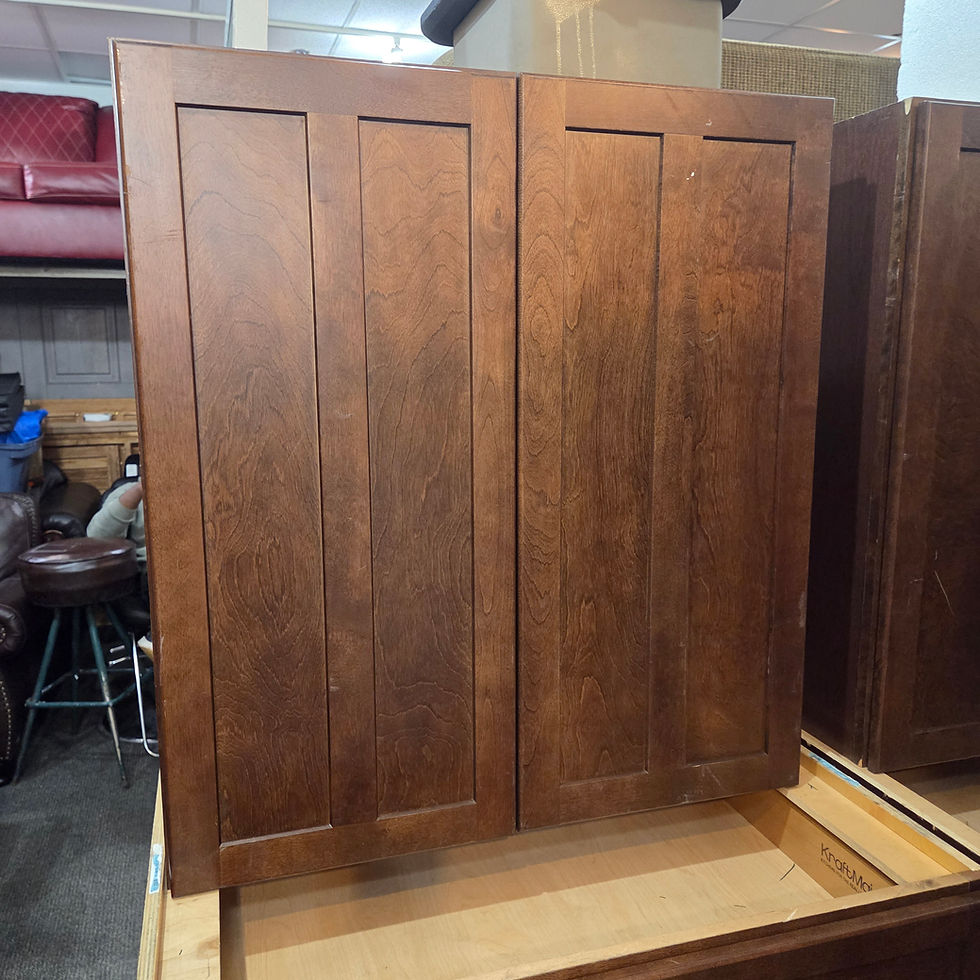 Kraftmaid Driftwood Finish 2 Door Wall Cabinet #1