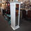 Miniatura: Robinson Swivel Accent Cabinet With Cork Board -White