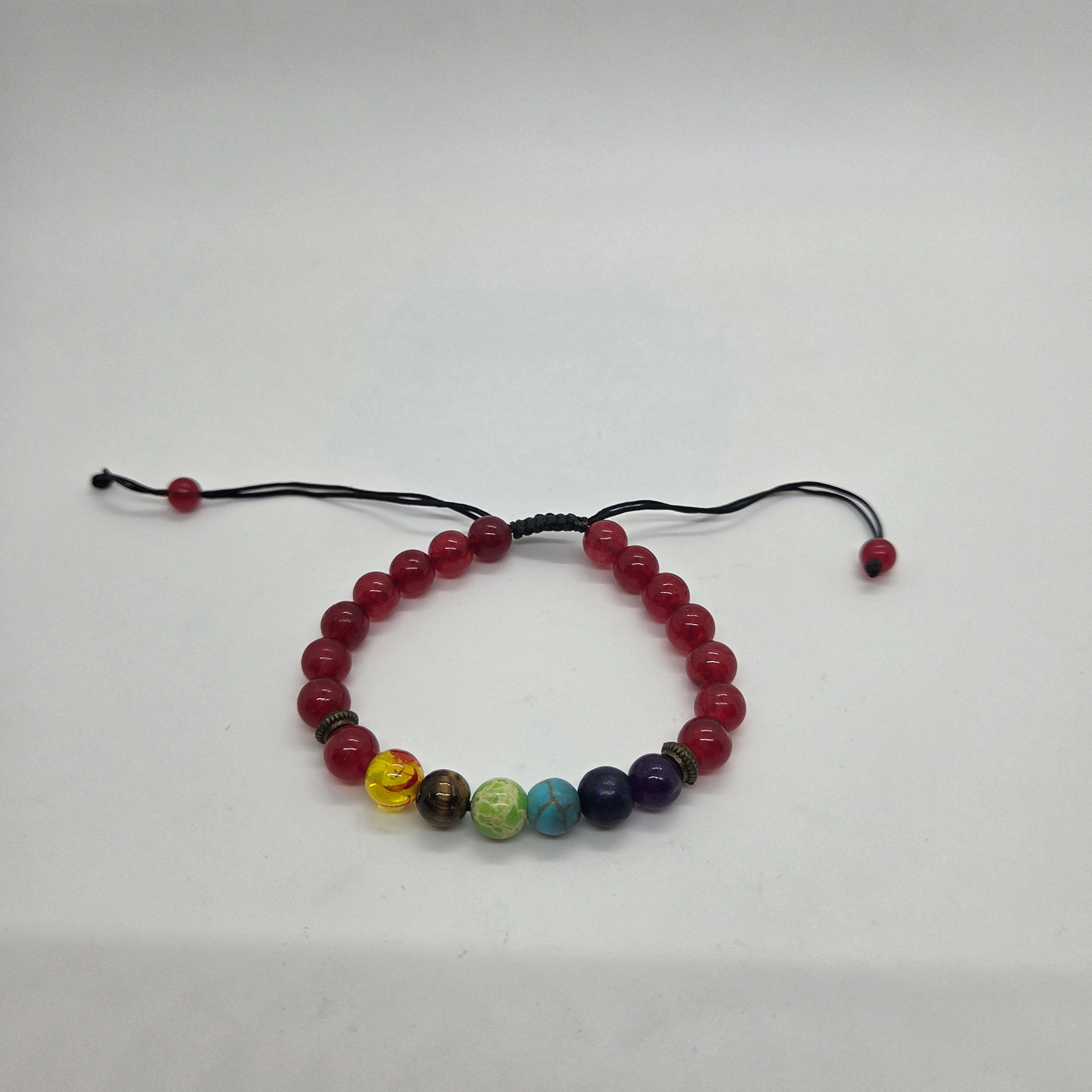 Handmade 7 Chakra Healing Bracelet 