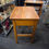 Thumbnail: Vintage Solid Oak Child's School Desk With An Open Front Book Box #1