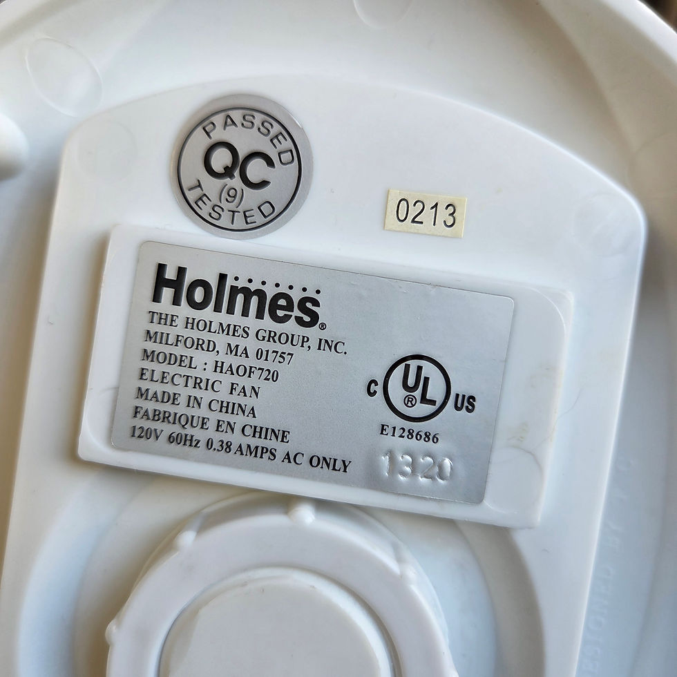 Thumbnail: Holmes 12in Table Top Fan