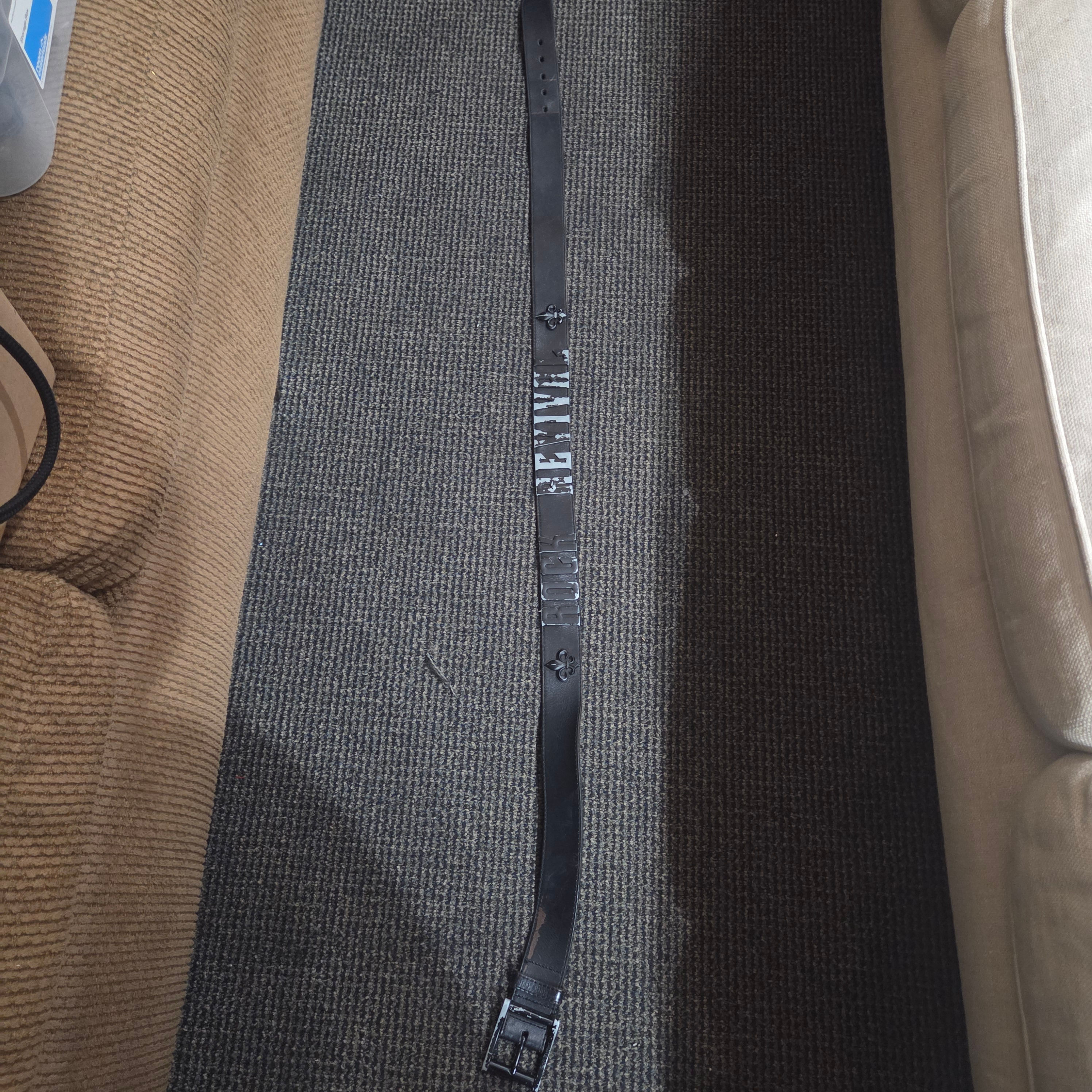Rock Revival Black Leather Belt