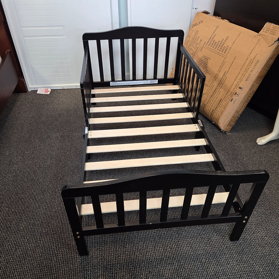 Miniatura: Orbelle Trading Espresso Toddler Bed