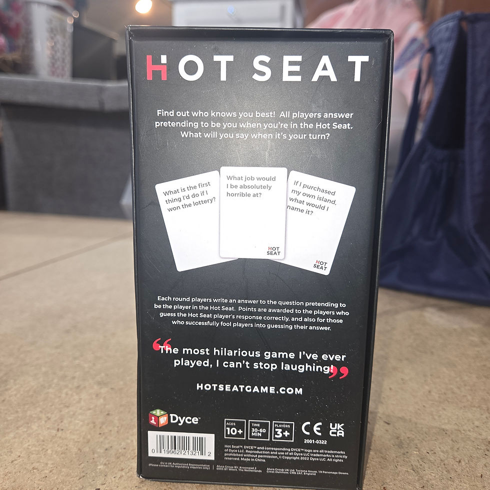Miniatura: Hot Seat: The Game That's All About You