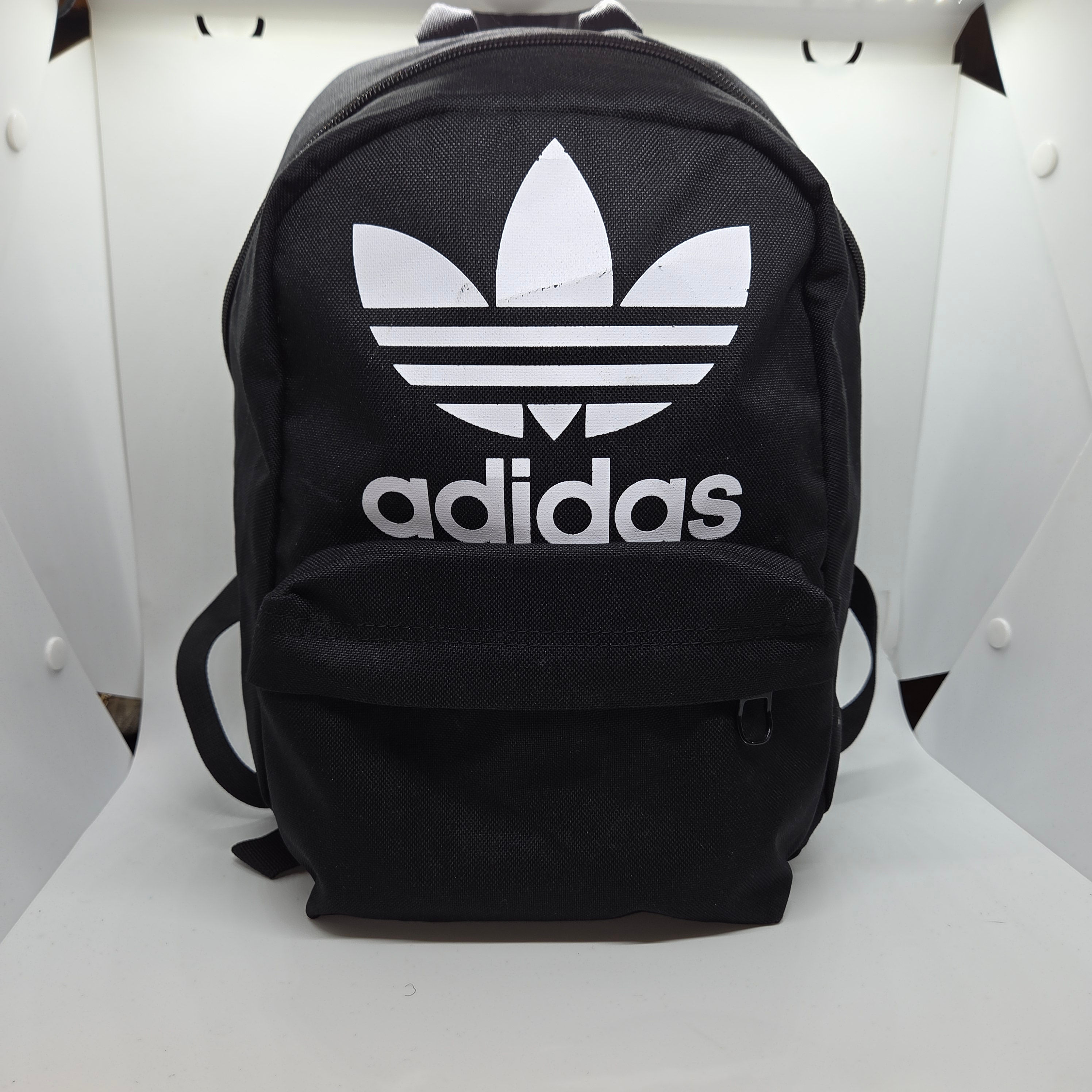 Black Adidas Originals Mini Santiago Backpack