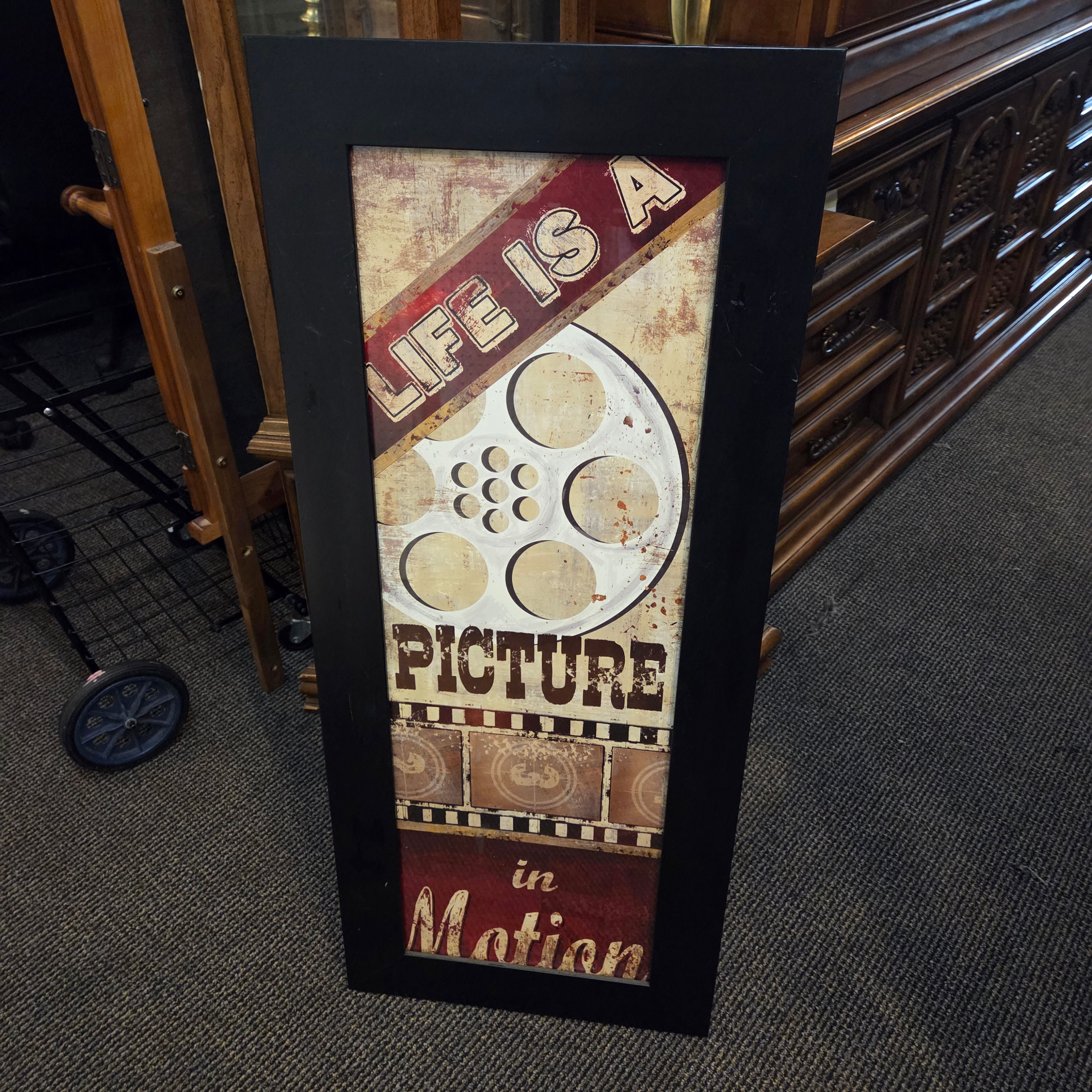 Life Is A Picture In Motion Wall Picture