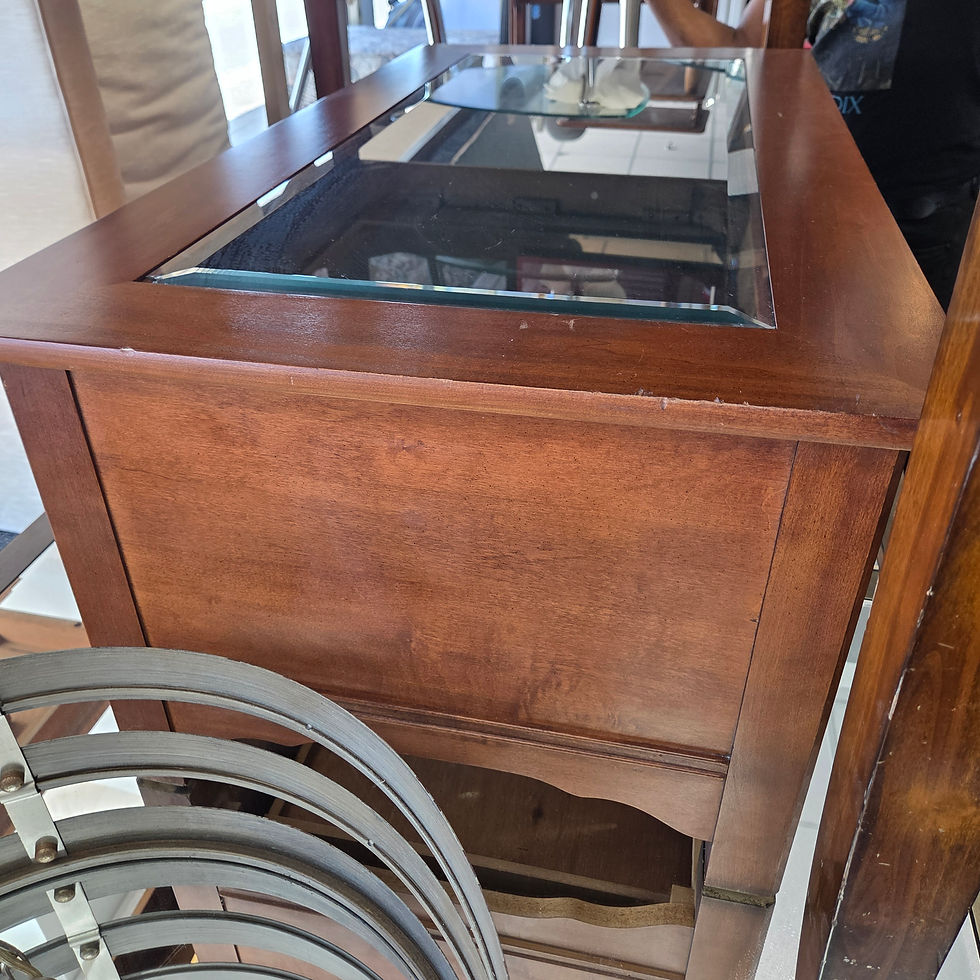 Miniatura: Riverside Furniture 2 Drawer Coffee Table With Glass Insert