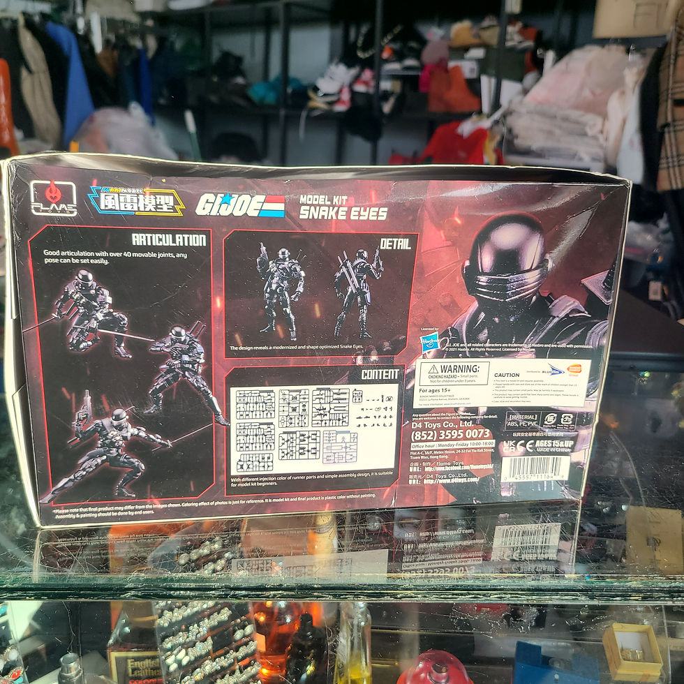 Thumbnail: G.I. Joe Snake Eyes Model Kit