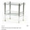 Thumbnail: Vintage 1970s Chrome &  Glass Bar Cart