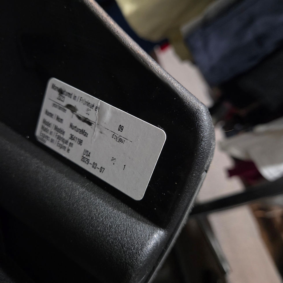 Thumbnail: Black Evenflo Baby Car Seat