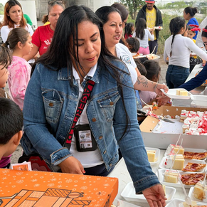 siguiendo la labor sonrisas y alegria alos niños en la colonia ferrocarril poniente