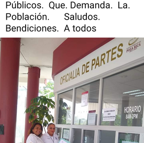 ENTREGA DE OFICIO AYUNTAMIENTO DE POZA RICA VER DE AIDH INTERNACIONAL