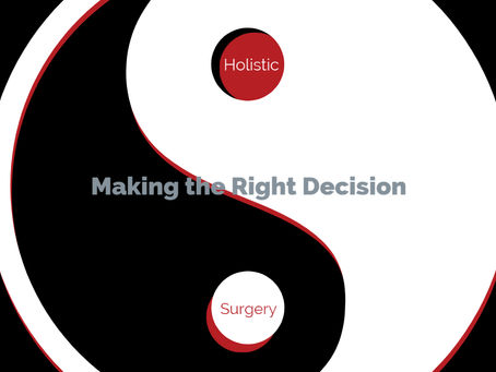 Holistic Approach VS Surgery
